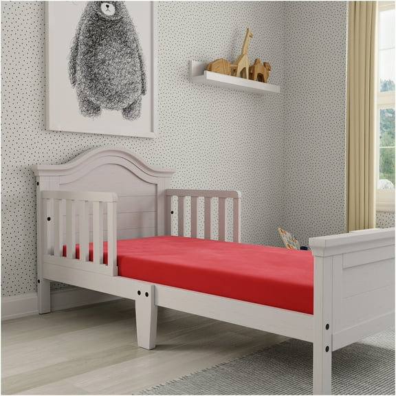 JERFIT 5 Inch Twin Size Red Mattress, Waterproof Cover, Memory Foam Support, Durable Bed Mattress for Daybed Bunk Beds