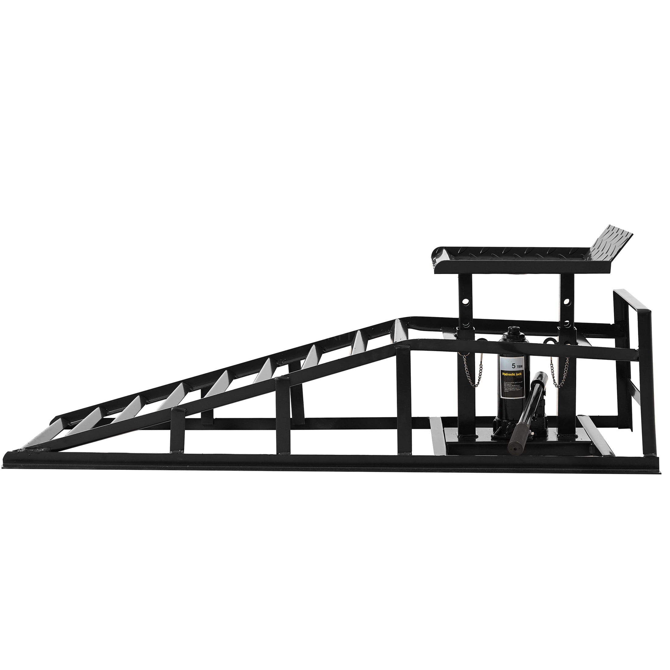 JERFIT 5 Ton Hydraulic Car Service Ramps, 2-Pack Heavy Duty Truck Lift ...