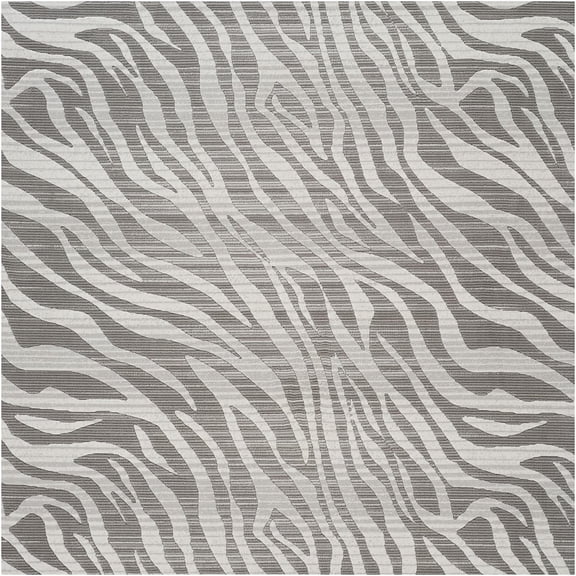 JERFIT 5x7 Ivory Grey Area Rug, Modern Boho Chic Polyester Rug with 3D Effect, Non-Slip Soft Floor Carpet for Living Room Bedroom