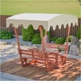 thumbnail image 1 of JERFIT 6-Person Outdoor Picnic Table Set with Removable Canopy, All-Weather Solid Wood Table and Benches for Garden, Patio, Deck, Park, 1 of 10