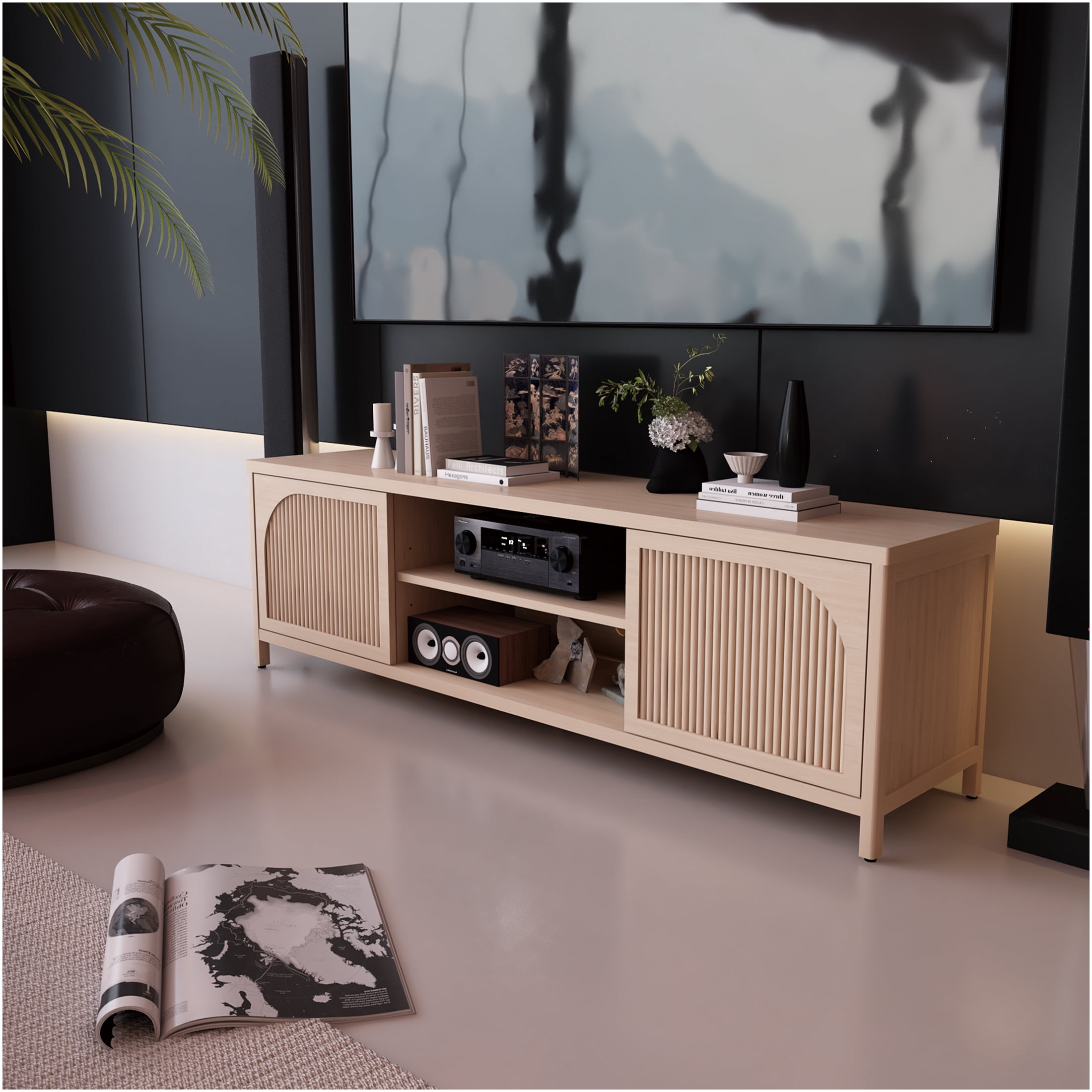 JERFIT-Bamboo-TV-Stand-with-