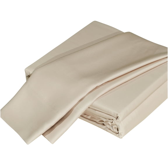 JERFIT Bamboo Viscose 5-Piece Split King Sheet Set - Light Khaki - OEKO-TEX Certified, Thermoregulating & Hypoallergenic Bedding