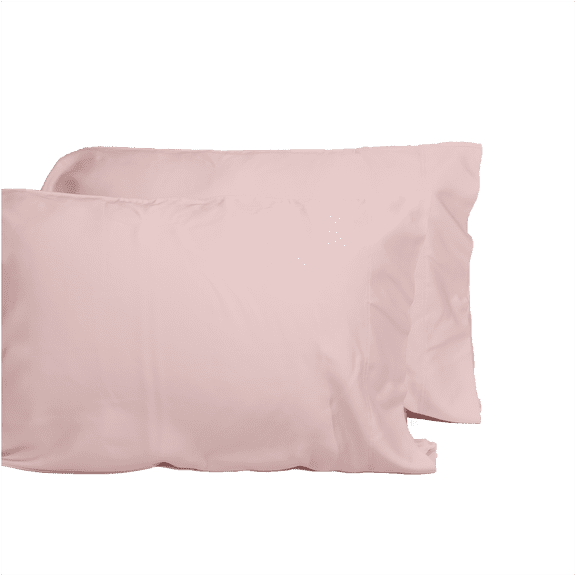 JERFIT Bamboo Viscose Pillowcase Set, King Size 2-Piece - OEKO-TEX Certified, Hypoallergenic, Cooling & Silky Soft for Ultimate Comfort, Rose