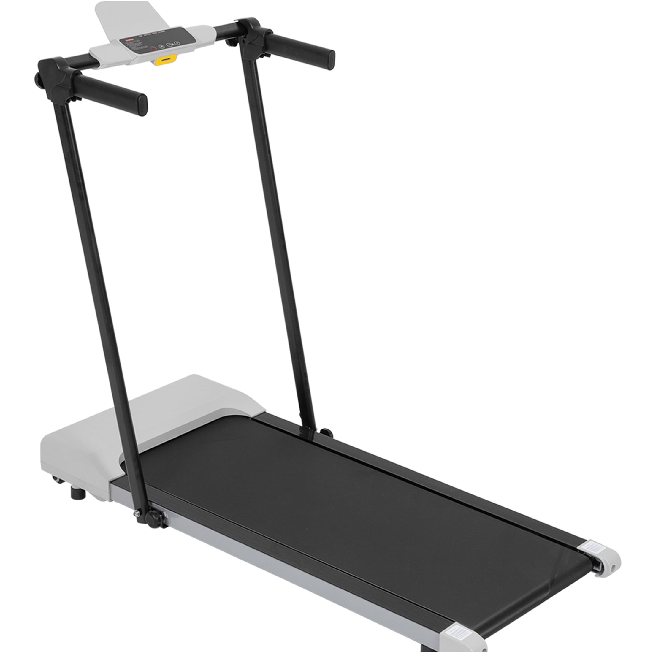 JERFIT Folding Treadmill for Home, 2.25HP Electric Running Machine with LED Display, 7.5MPH, Compact for Walking Jogging Under Desk Office Grey