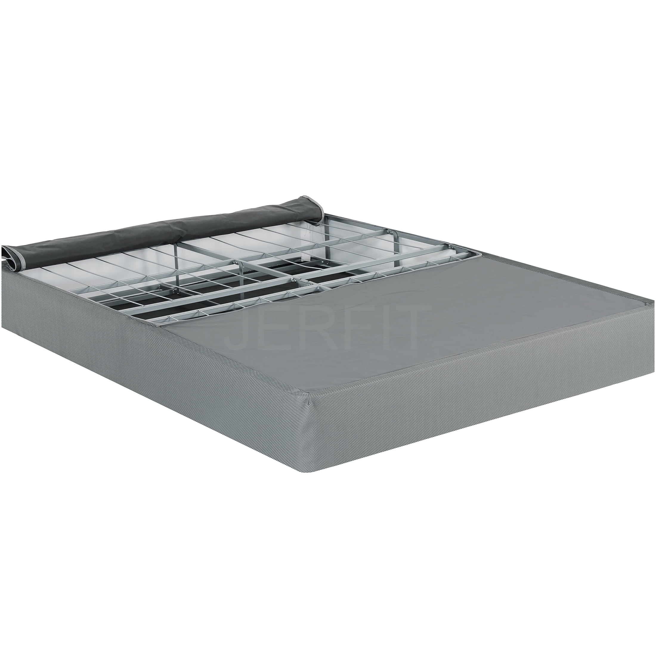 Studry Base JERFIT Full Size Foldable Metal Bed Base, 9 Inch Box Spring Mattress ...