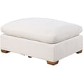thumbnail image 1 of JERFIT Ivory Upholstered Storage Ottoman Bench with Cushion Top for Living Room, 1 of 8