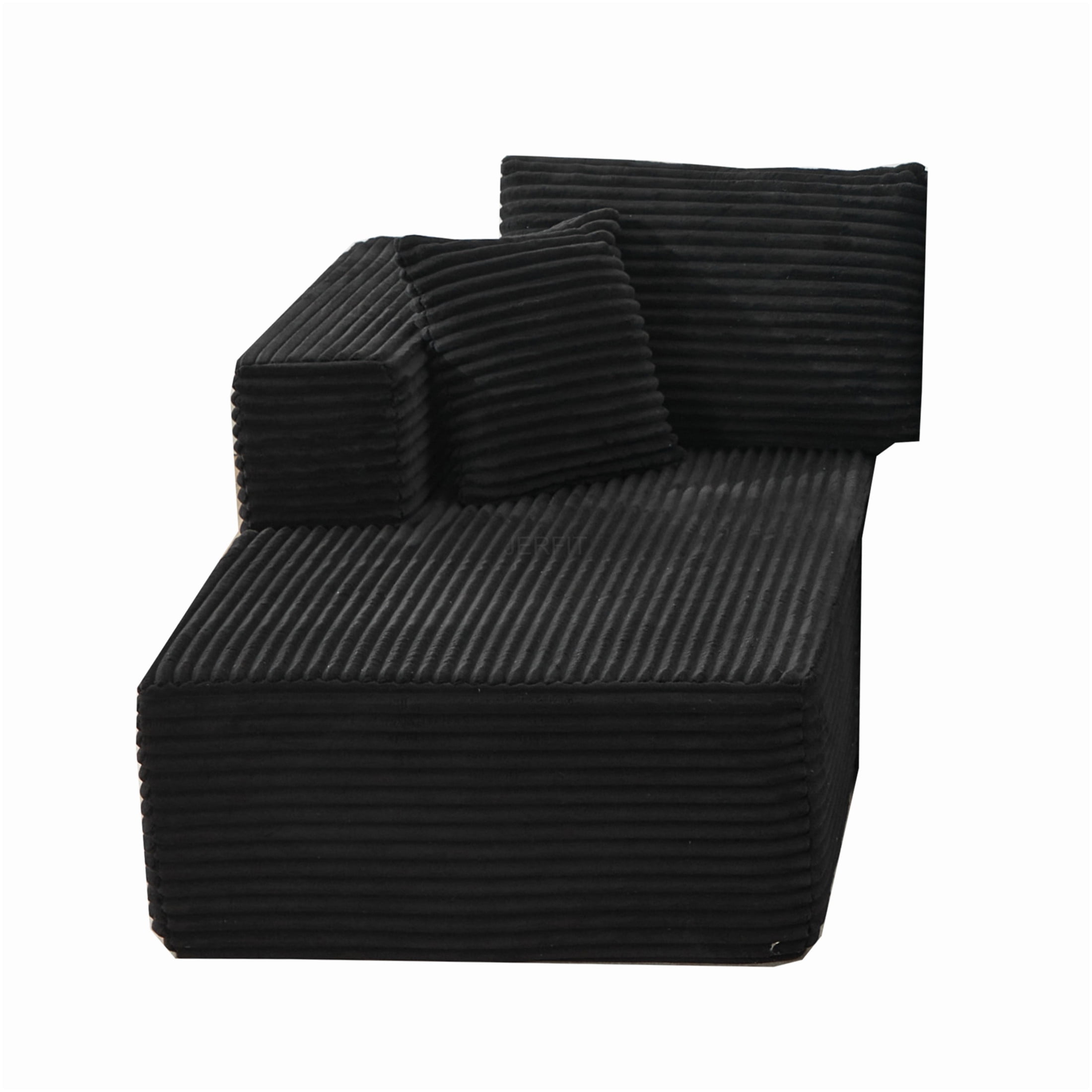 JERFIT Modern Left Facing L-Shaped Sectional Sofa with Chaise, Plush ...