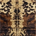 thumbnail image 1 of JERFIT Southwest Cowhide Design Area Rug, 7x10 Feet Black Polypropylene Rug for High Traffic Areas, Non-Slip Soft Floor Rug for Living Room Bedroom Entryway, 1 of 6