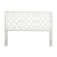 thumbnail image 1 of JERFIT White King Headboard, Poplar Wood, Adjustable Height, 1 of 5