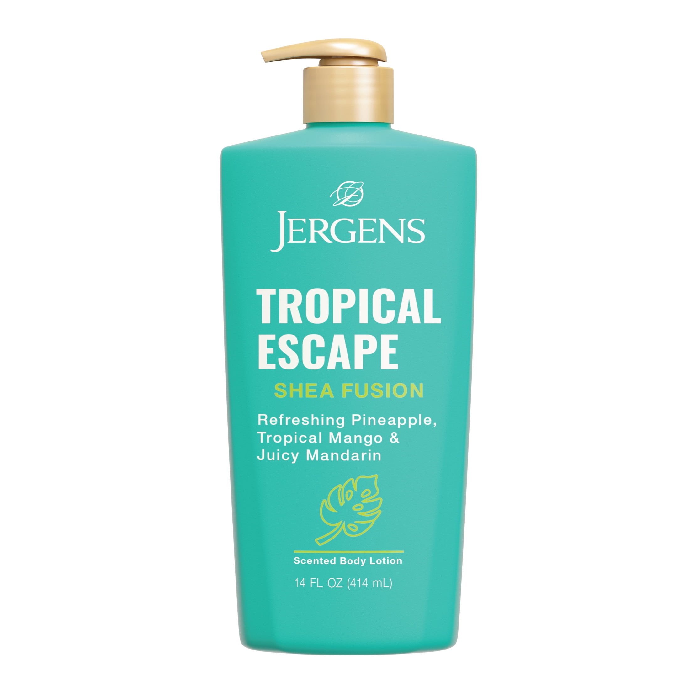 Jergens Shea Fusion Tropical Escape Scented Body Lotion, with Shea