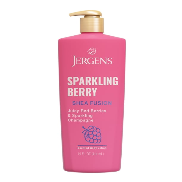 美容液 ARDELLIMO SPARKLING GLOW LOTION 150ml Jergens Shea Fusion Sparkling Berry Scented Body Lotion