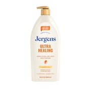 Jergens Ultra Healing Hand and Body Lotion Dry Skin Moisturizer, Vitamins C, E, B5, 33.8 fl oz