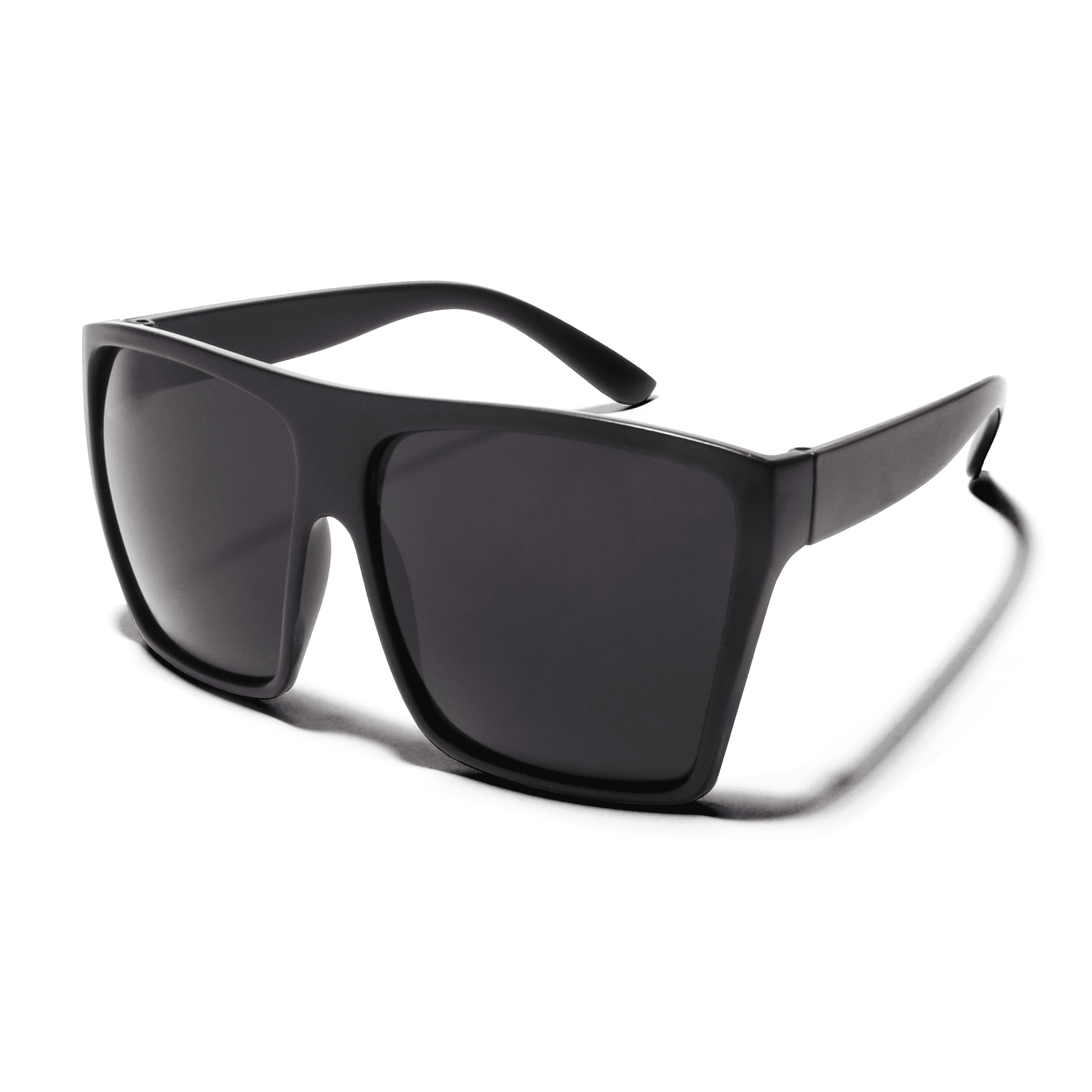 Woman’s Black Square Sunglasses with Dark Lenses Women main image 2