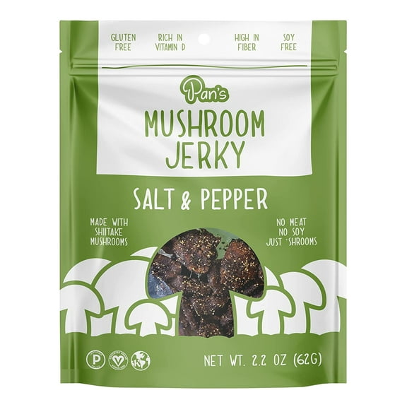 JERKY MUSHRM SALT PEPPER Pack of 6