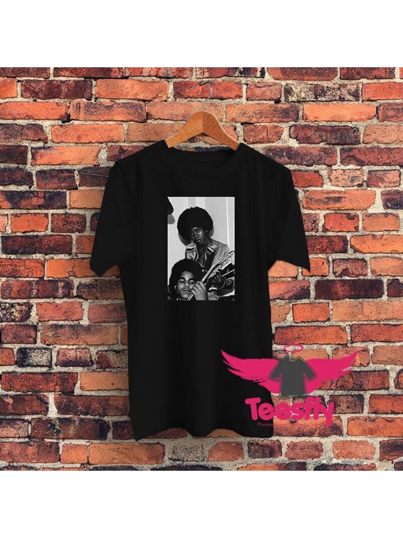 JERMAINE AND TITO JACKSON YOUNG GRAPHIC T-SHIRT
