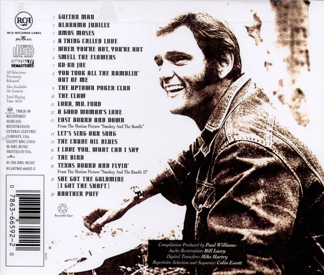 JERRY REED THE ESSENTIAL JERRY REED NEW CD - Walmart.com