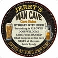 thumbnail image 1 of JERRY'S Man Cave Rules 12" Round Metal Sign Garage Wall Decor 200120010183, 1 of 1