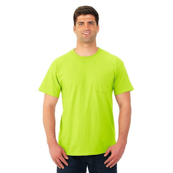 JERZEES ® - Dri-Power ® 50/50 Cotton/Poly Pocket T-Shirt. 29MP