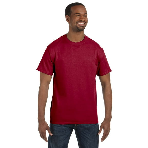 JERZEES - Dri-Power 50/50 T-Shirt - 29MR, Cardinal, 2X, Pack Of 2, Mens T-Shirts