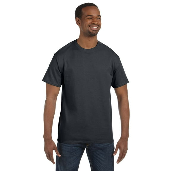 JERZEES - Dri-Power 50/50 T-Shirt - 29MR, Charcoal Grey, 2X, Pack Of 2, Mens T-Shirts