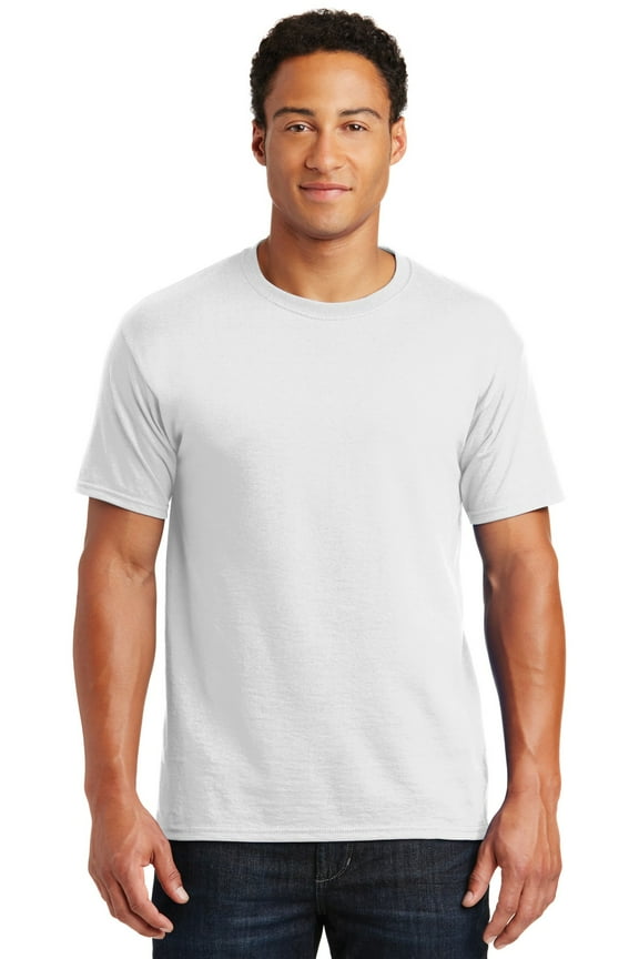 - Dri-Power 50/50 T-Shirt - 29MR, White, 4X, Pack Of 2, Mens T-Shirts