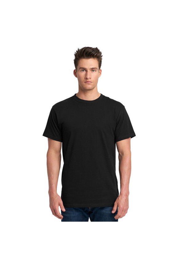 Dri-Power Performance T-Shirt, Pure Polyester, Lightweight Sports T-Shirt, Black, S