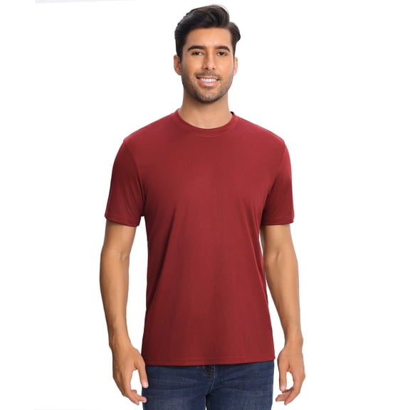 JERZEES Dri-Power Performance T-Shirt, Pure Polyester, Lightweight Sports T-Shirt, True Red, S