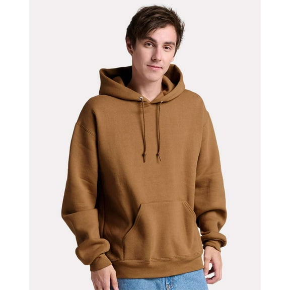 JERZEES H12MR Rugged Hooded Sweatshirt-Golden Pecan-S