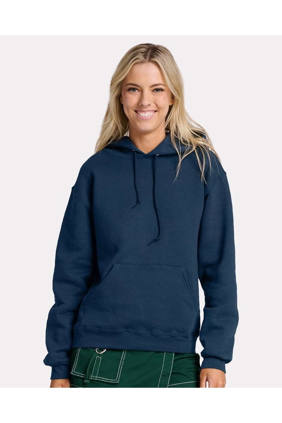 H12MR Rugged Hooded Sweatshirt-Washed Navy-S