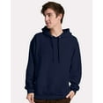 thumbnail image 1 of JERZEES IC49MR Ultimate CVC Hooded Sweatshirt-J. Navy-XL, 1 of 6