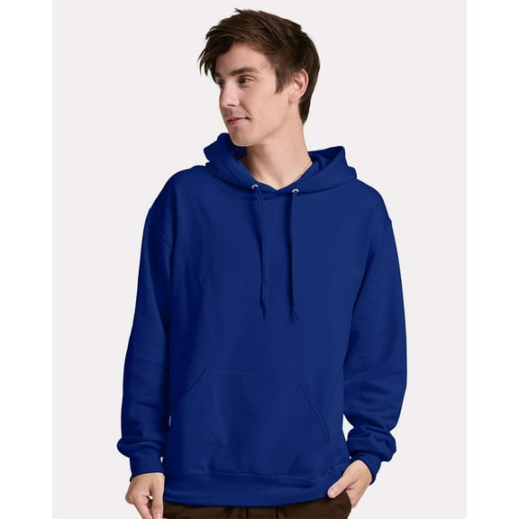 JERZEES IC49MR Ultimate CVC Hooded Sweatshirt-Orchid-M