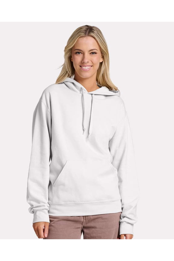 IC49MR Ultimate CVC Hooded Sweatshirt-White-XL
