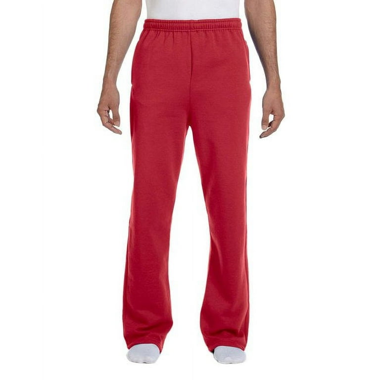 JERZEES Mens NuBlend Open Bottom Sweatpants with Pockets Walmart