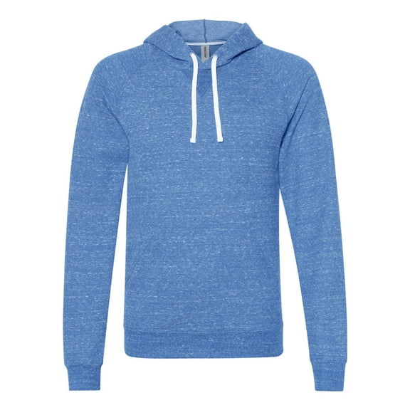 JERZEES - New Men - IWPF - Snow Heather French Terry Pullover Hood Sweatshirt