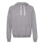 JERZEES - New Men - IWPF - Snow Heather French Terry Pullover Hood Sweatshirt
