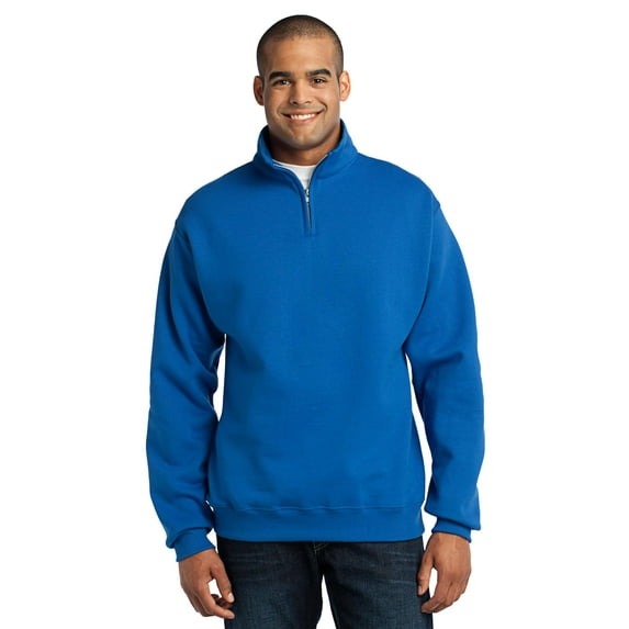 JERZEES ® - NuBlend ® 1/4-Zip Cadet Collar Sweatshirt. 995M