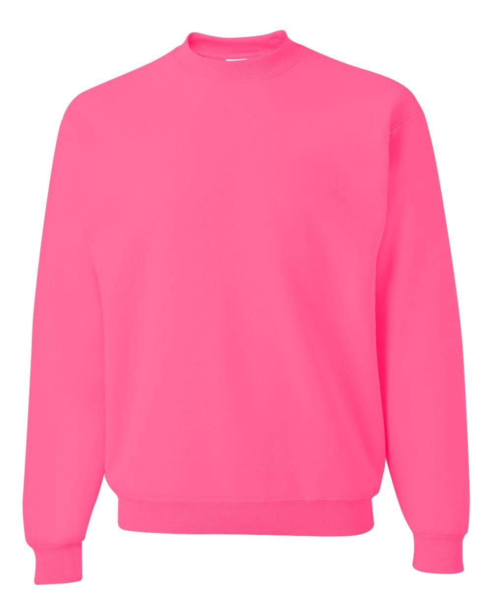 Pink sales crewneck sweatshirt