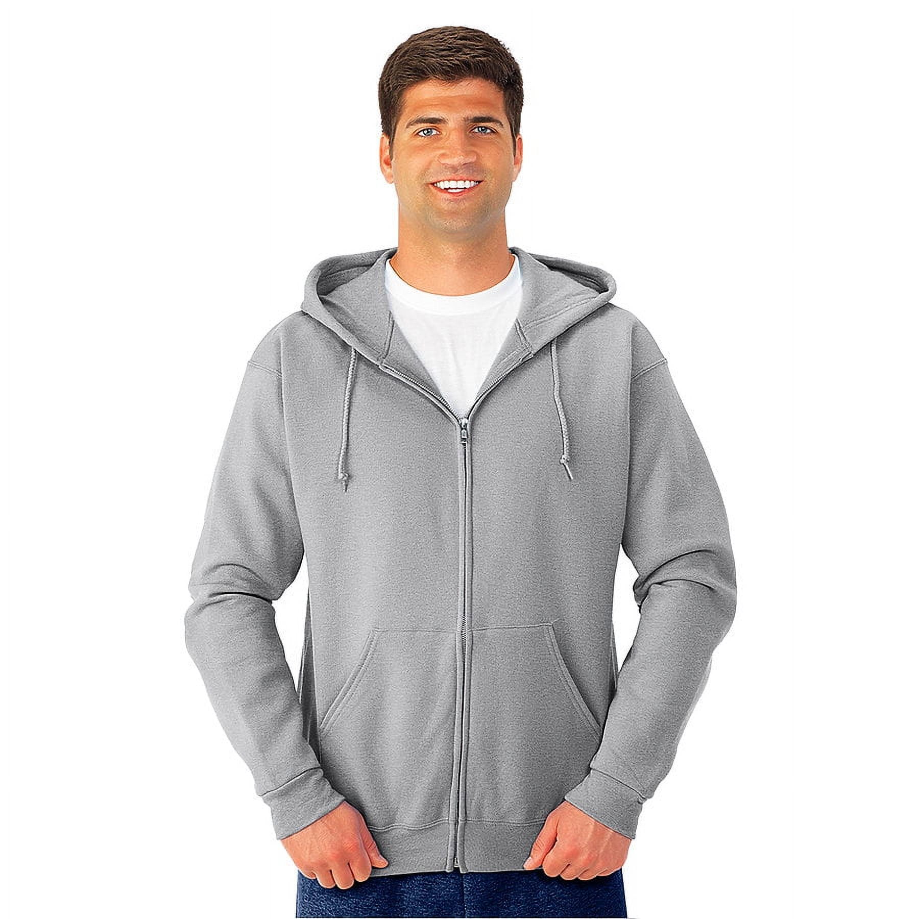 JERZEES NuBlend Full-Zip Hooded Sweatshirt