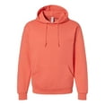 thumbnail image 1 of JERZEES - NuBlend Hooded Sweatshirt - 996MR - Sunset Coral - Size: 2XL, 1 of 3