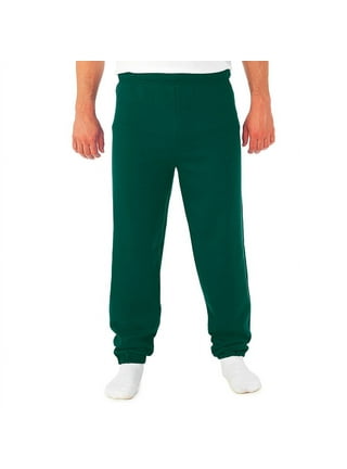 JERZEES Mens Sweatpants in Mens Pants Green Walmart