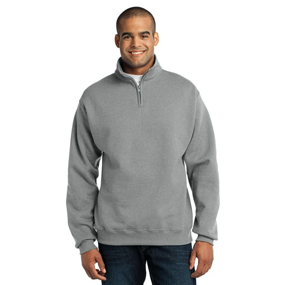 JERZEES Nublend Cadet Collar Quarter-Zip Sweatshirt