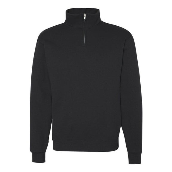 JERZEES Nublend Cadet Collar Quarter-Zip Sweatshirt