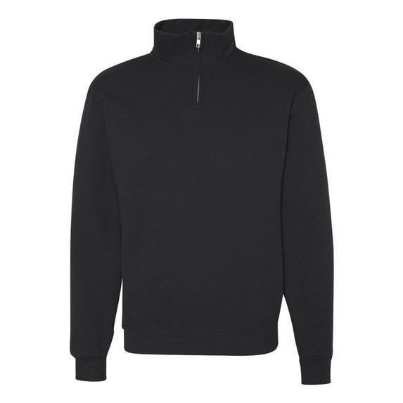 JERZEES Nublend Cadet Collar Quarter-Zip Sweatshirt