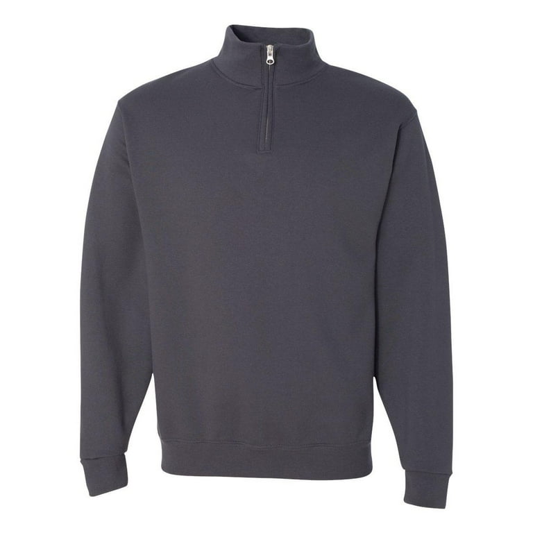 JERZEES - Nublend Cadet Collar Quarter-Zip Sweatshirt JERZEES - Nublend Cadet Collar Quarter-Zip Sweatshirt