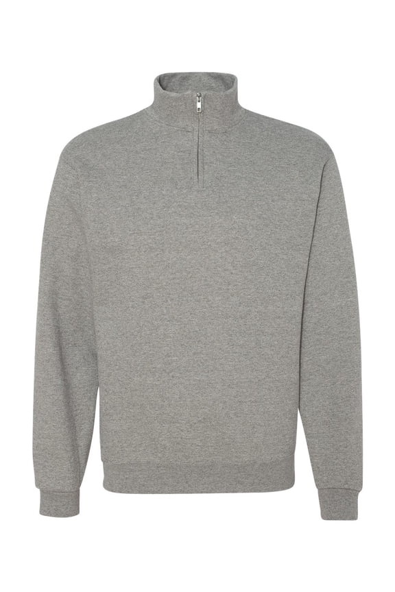 Nublend® Cadet Collar Quarter-Zip Sweatshirt