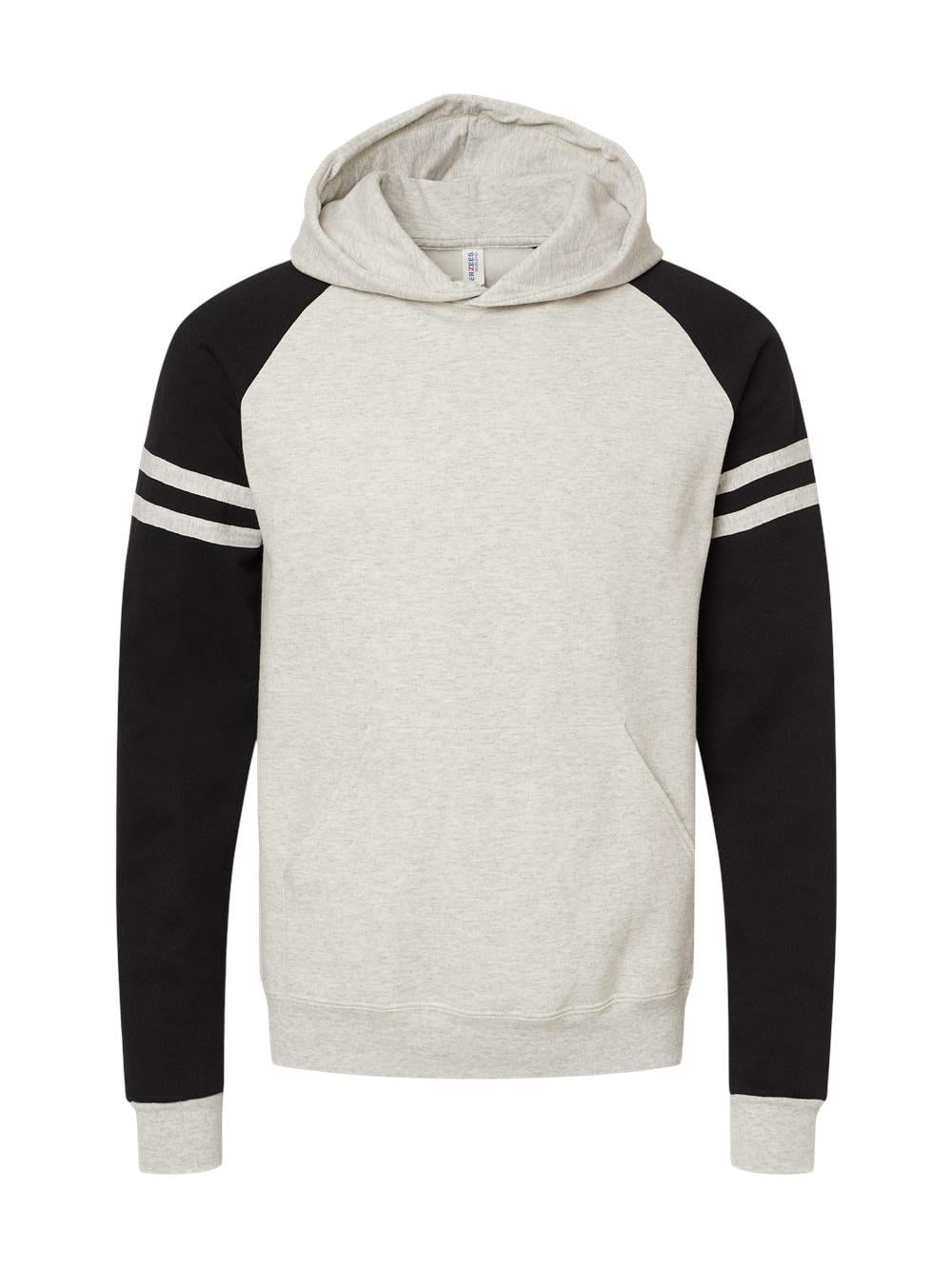JERZEES Nublend Varsity Colorblocked Raglan Hooded Sweatshirt