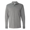 thumbnail image 1 of JERZEES SpotShield 50/50 Long Sleeve Polo, 1 of 5