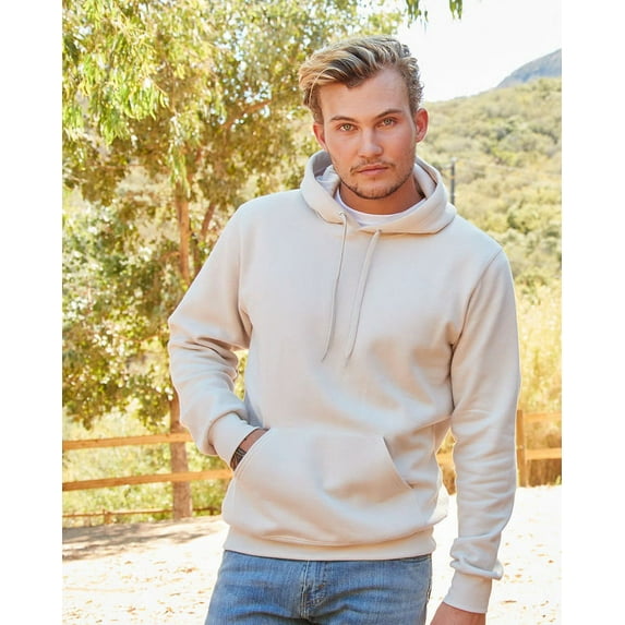 JERZEES - Premium Eco Blend Ringspun Hooded Sweatshirt - 700MR - Putty - Size: 3XL