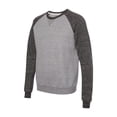 thumbnail image 1 of JERZEES - Snow Heather French Terry Crewneck Sweatshirt - 91MR, 1 of 5