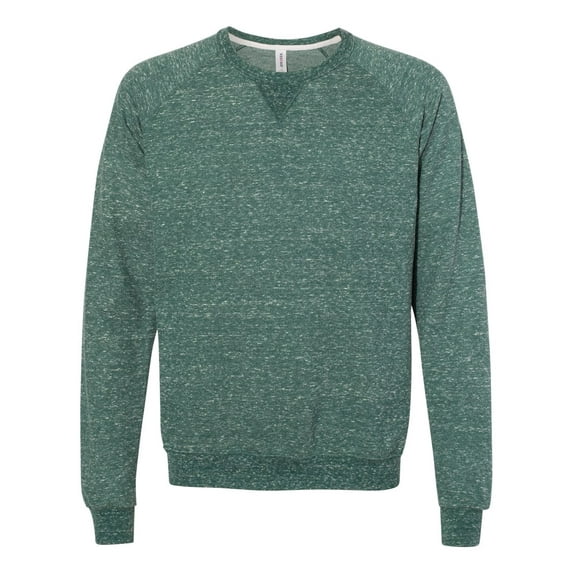 JERZEES Snow Heather French Terry Crewneck Sweatshirt